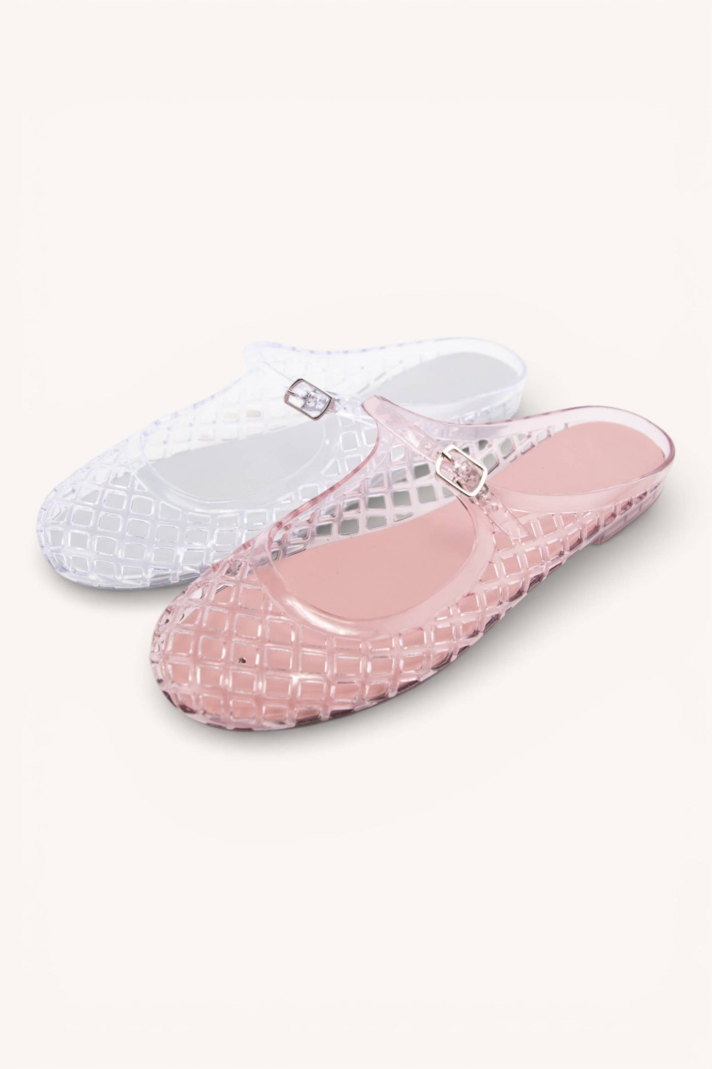Jelly Ballerina slip on | blush