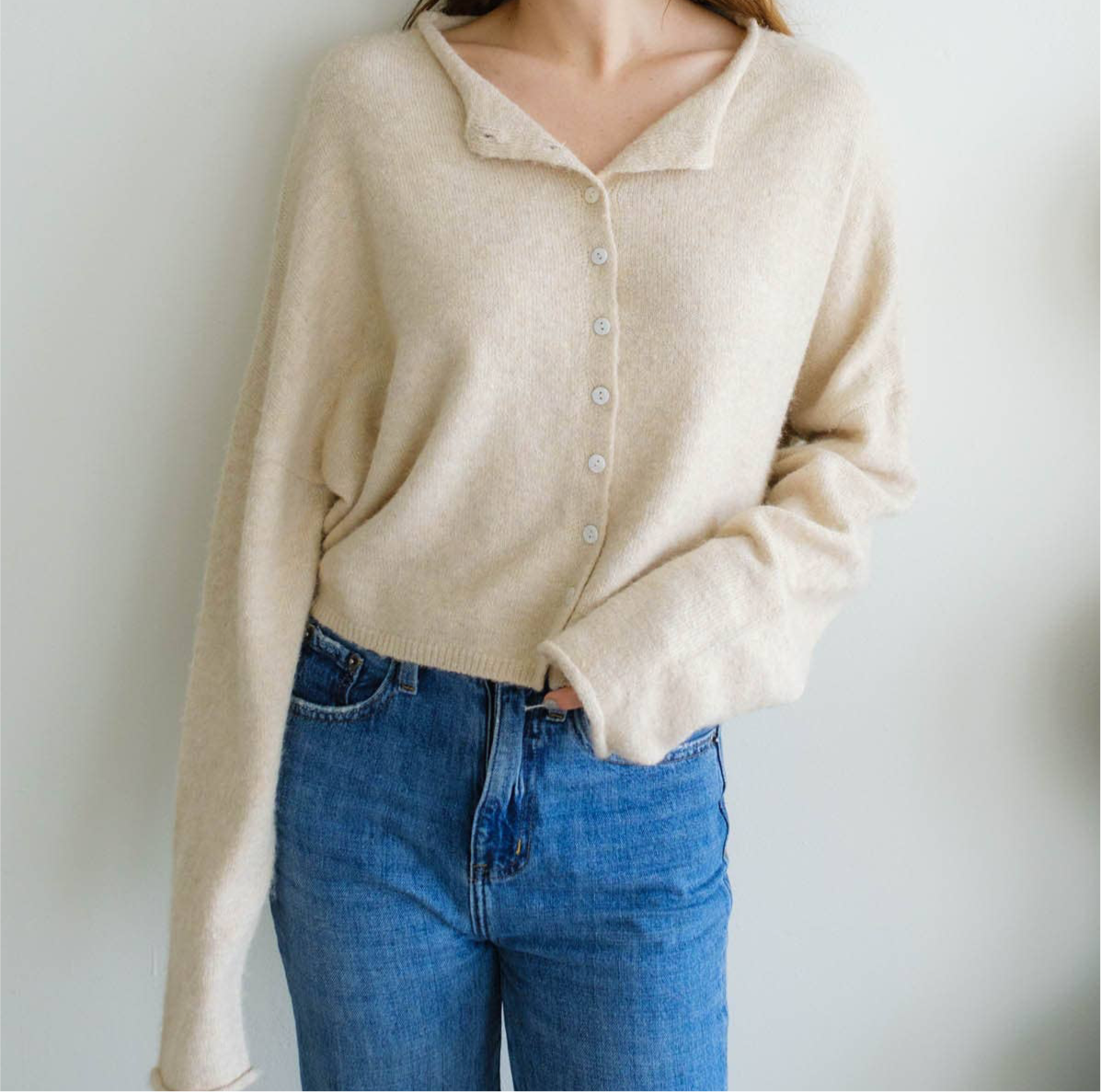 Kami Cardigan | Oat