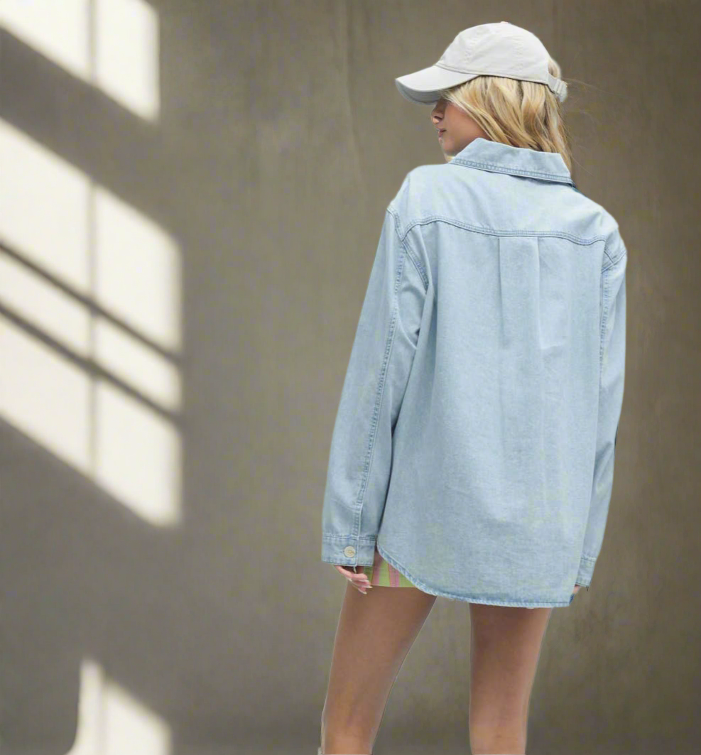 DENIM DAYS BUTTON-UP
