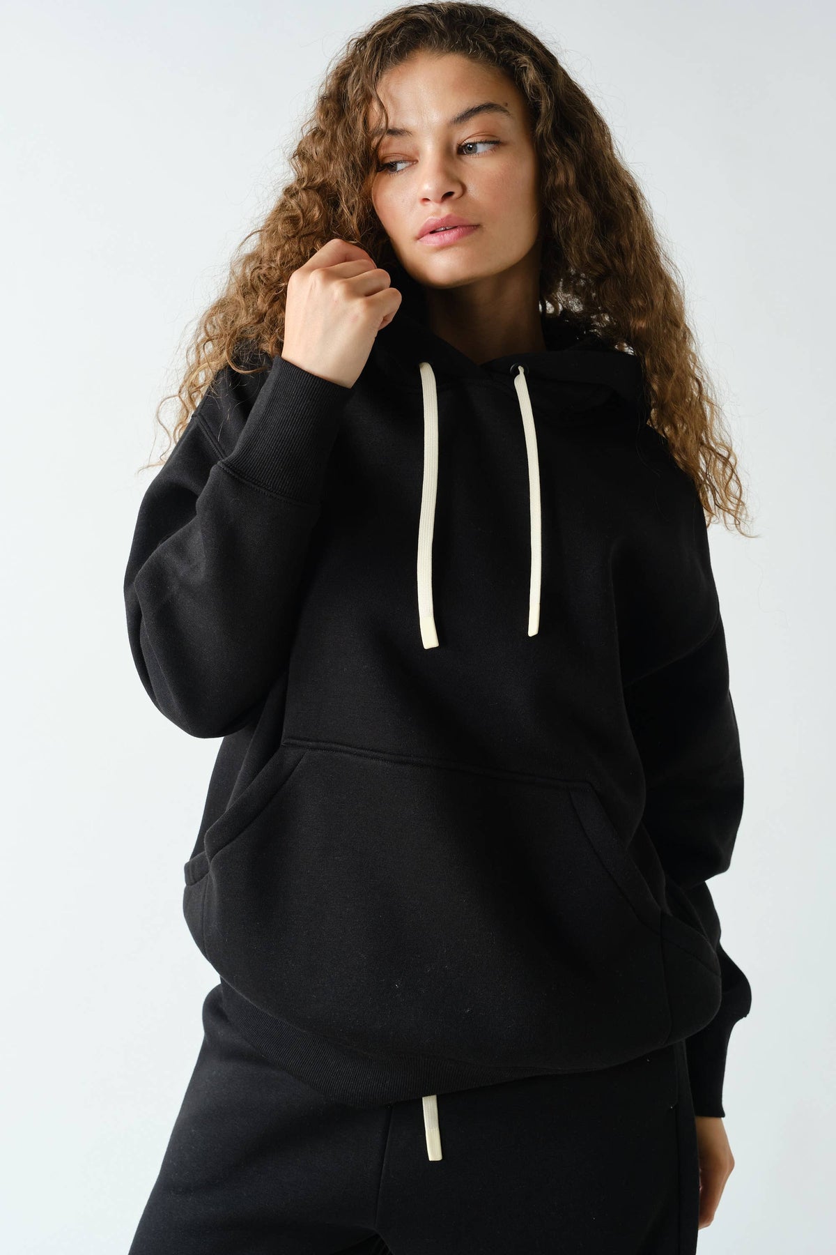 Chance Fleece Hoodie | Black