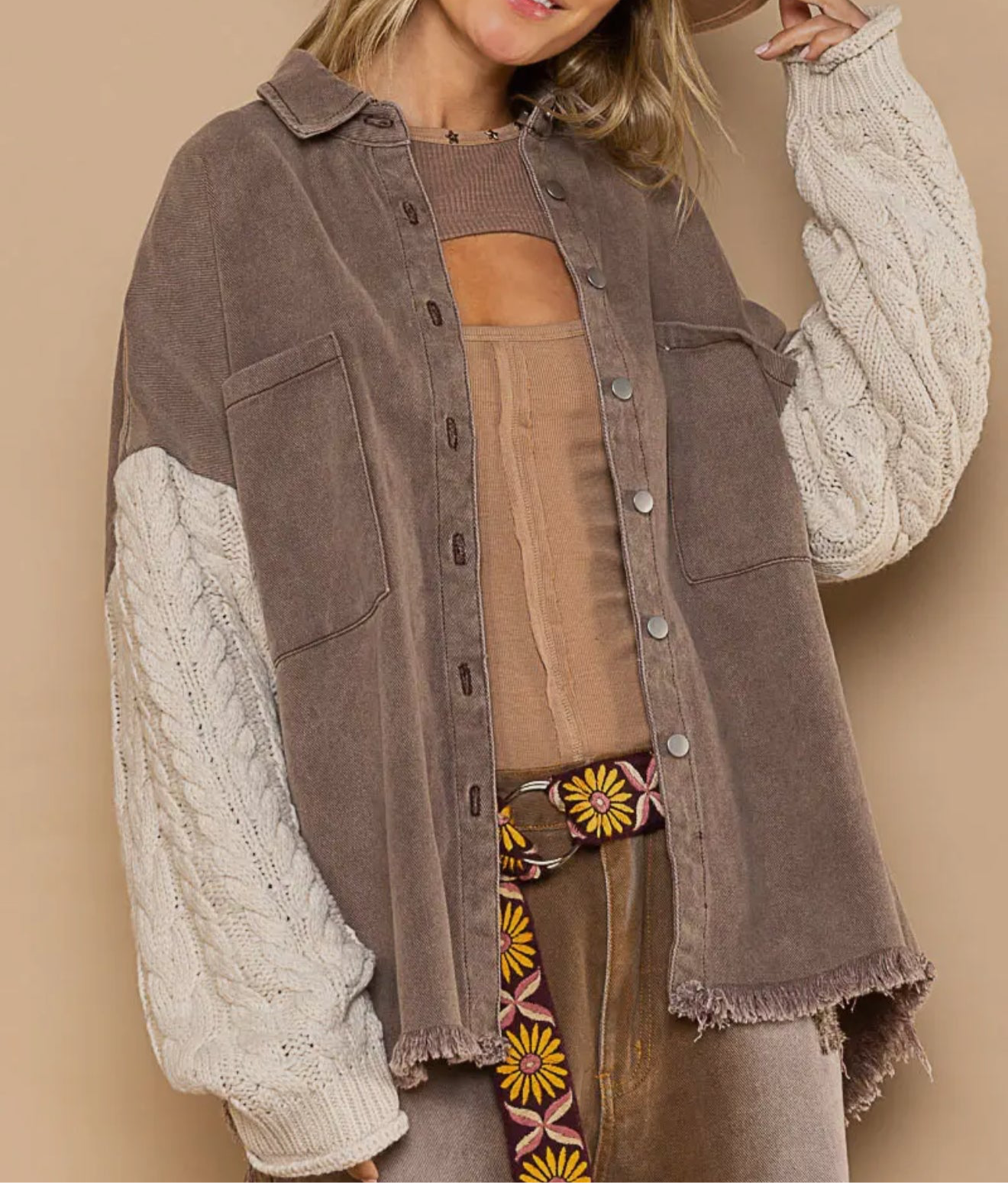 Kimmie Button Down Shacket