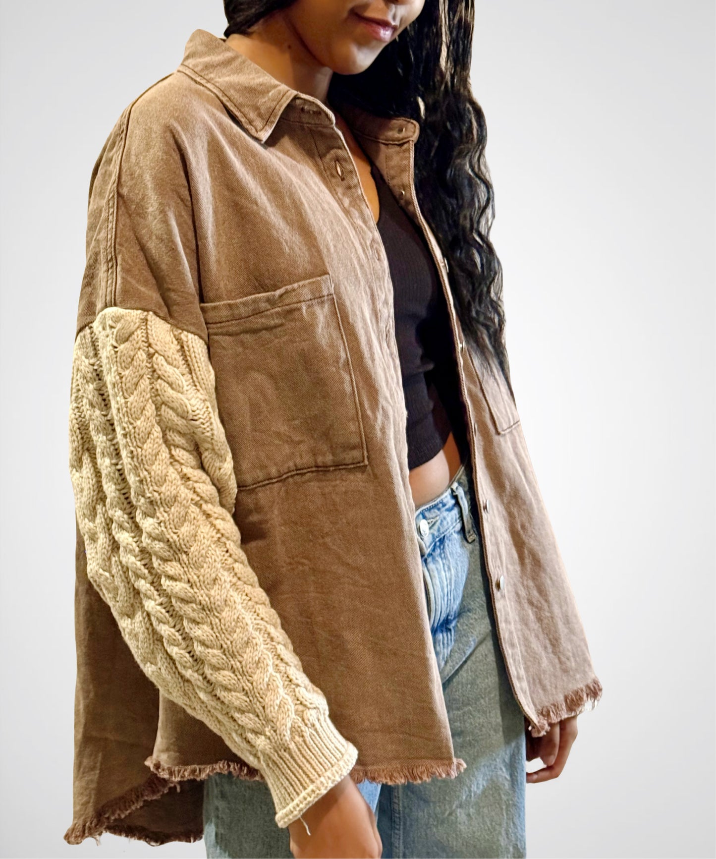Kimmie Button Down Shacket