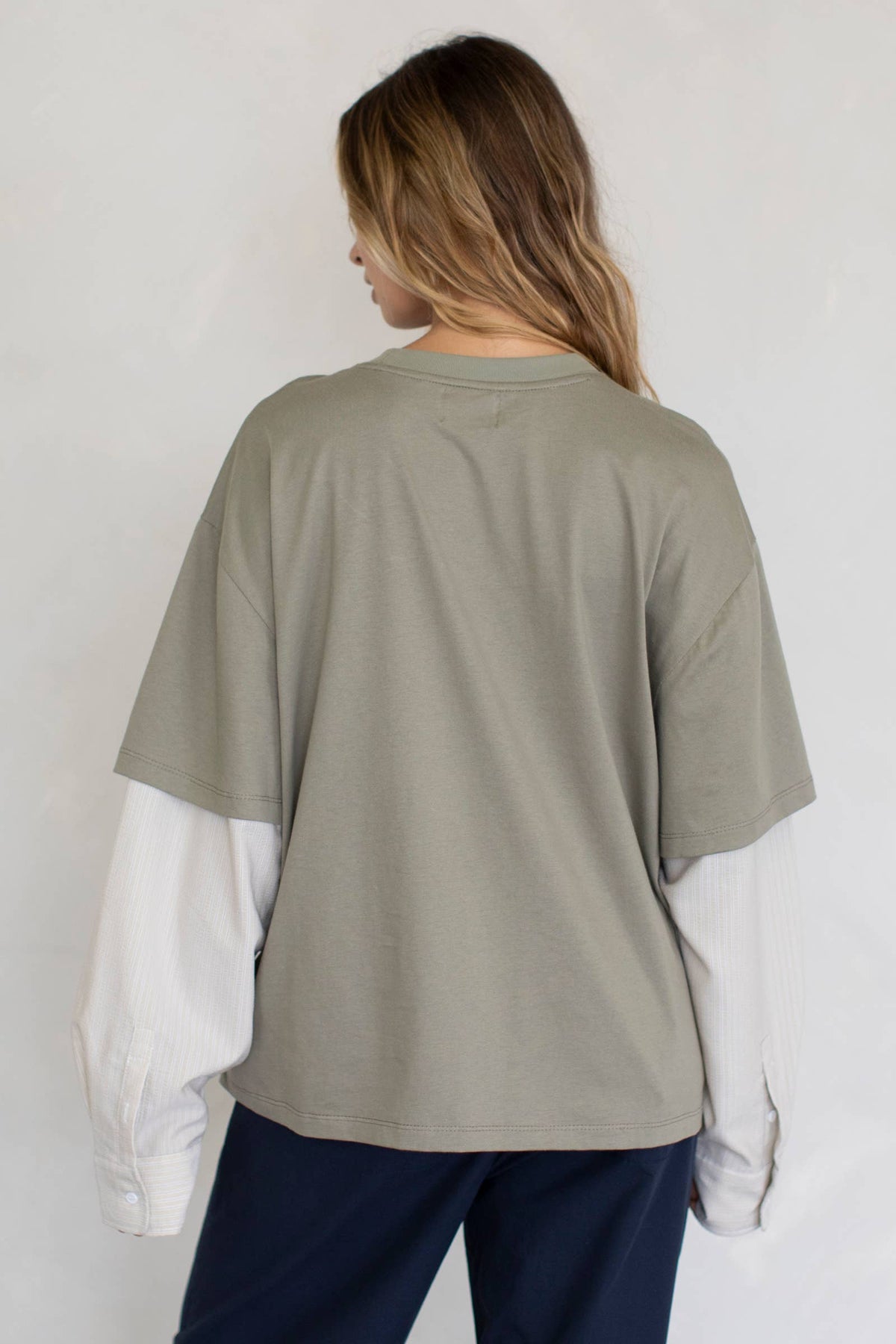 Billie Layered Oversized Shirt