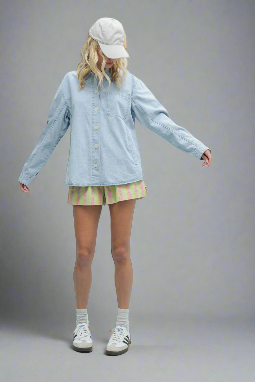DENIM DAYS BUTTON-UP