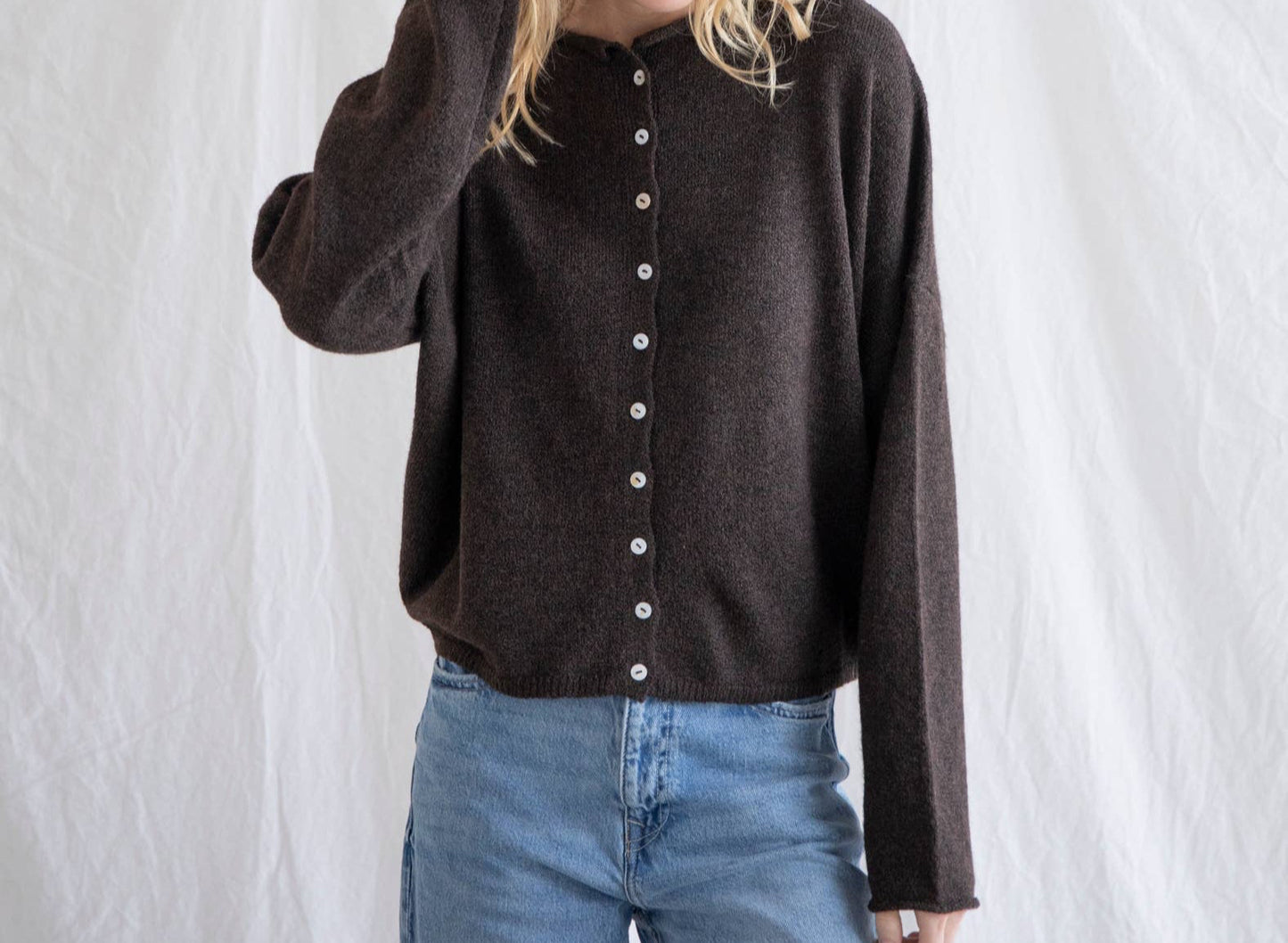 Kami Cardigan | Chocolate