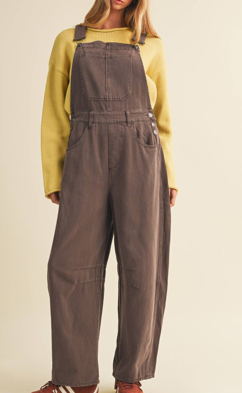 Noa Vintage-Washed Overalls