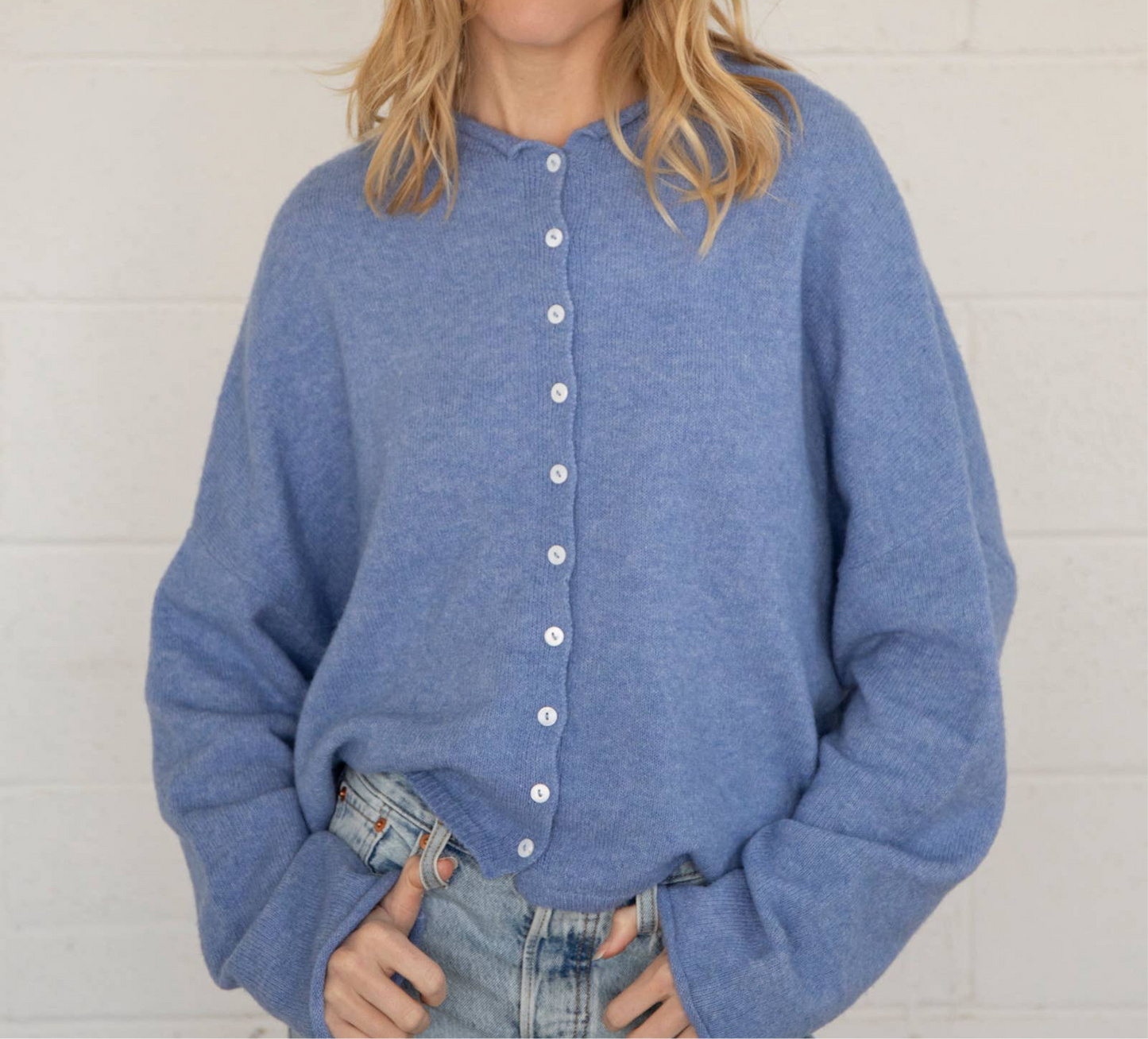 Kami Cardigan | Sky