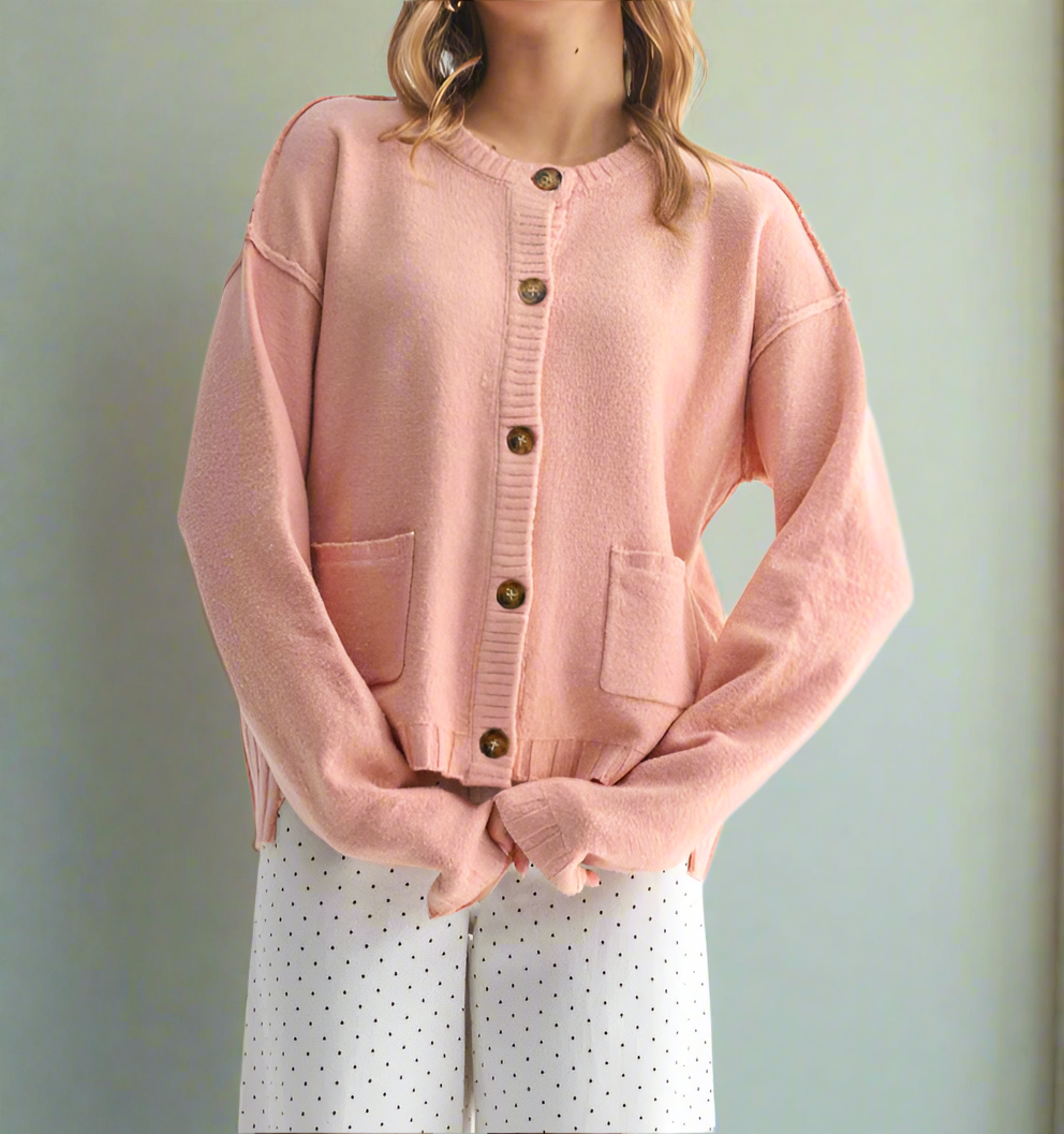 EMORY BUTTON-UP CARDIGAN