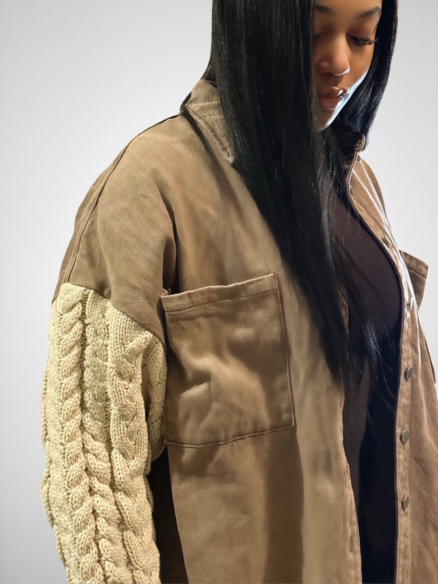 Kimmie Button Down Shacket