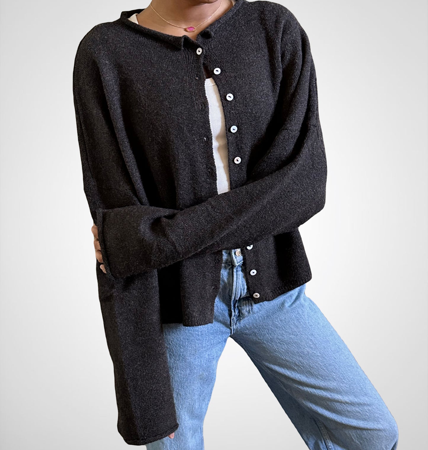 Kami Cardigan | Chocolate