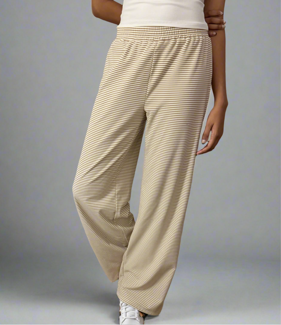 Lazy Daze Striped Fleece Lounge Pant