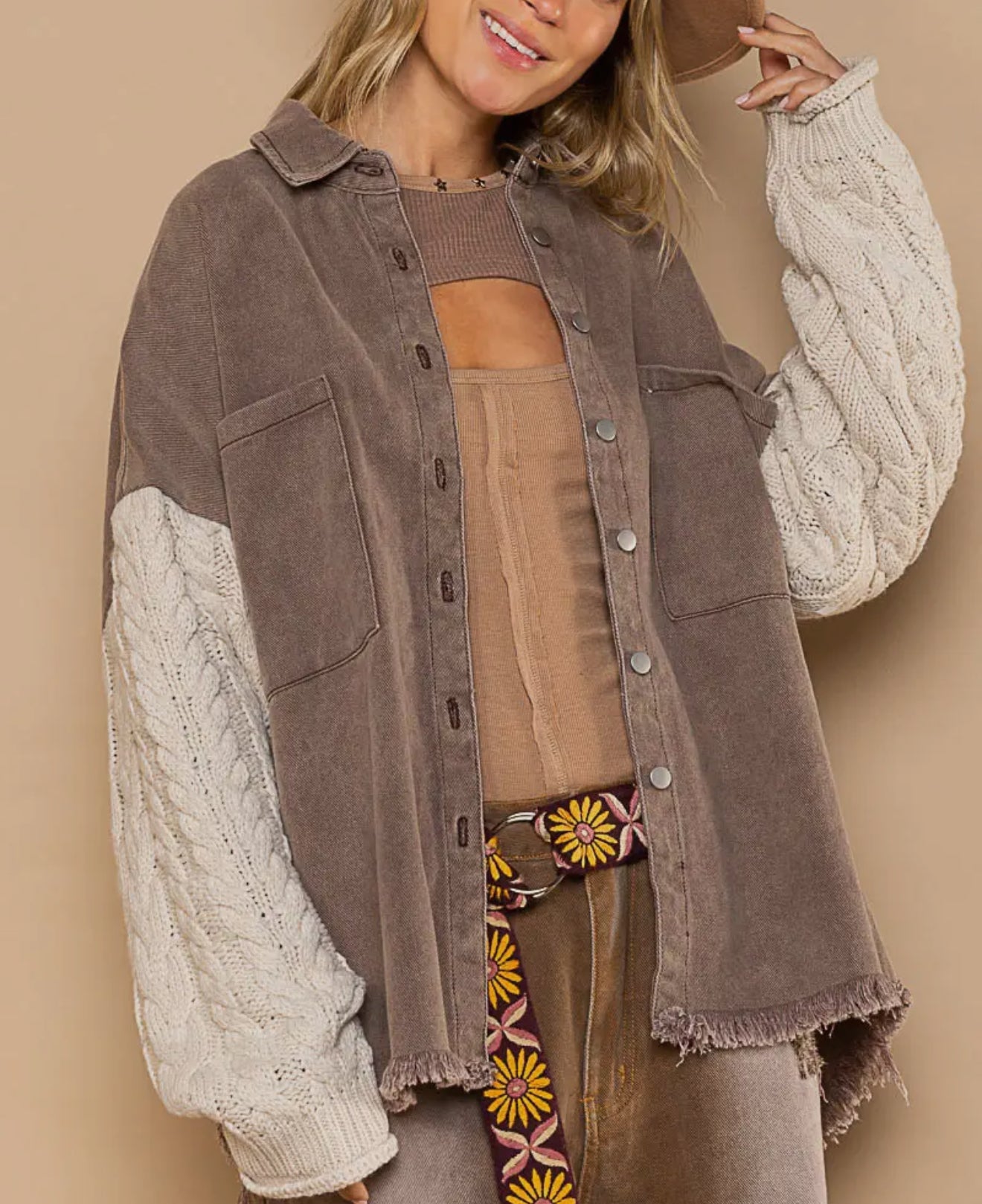 Kimmie Button Down Shacket