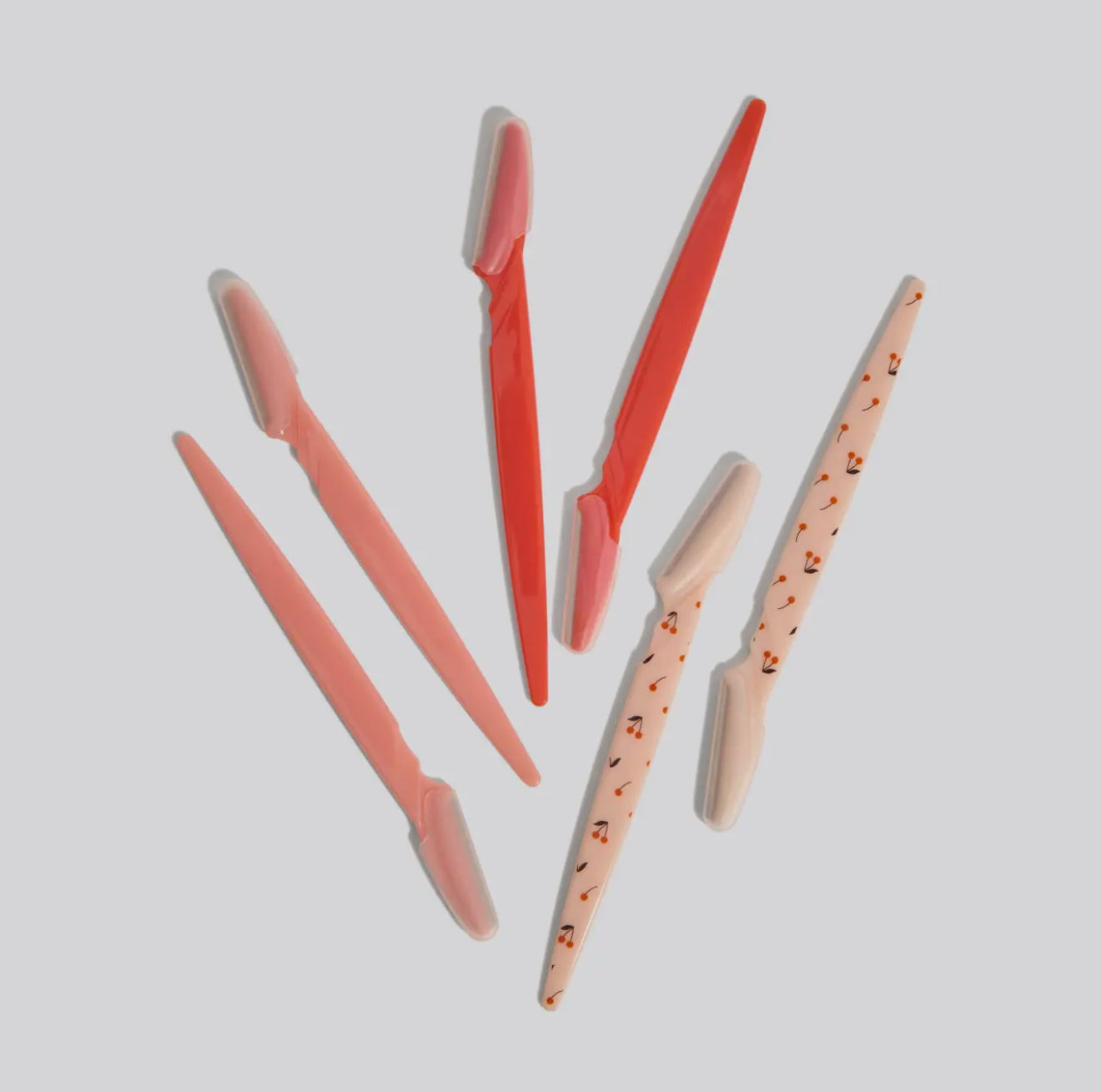 Recycled Plastic Dermaplaners 6pc
Set | Asstd Cherry Blossom