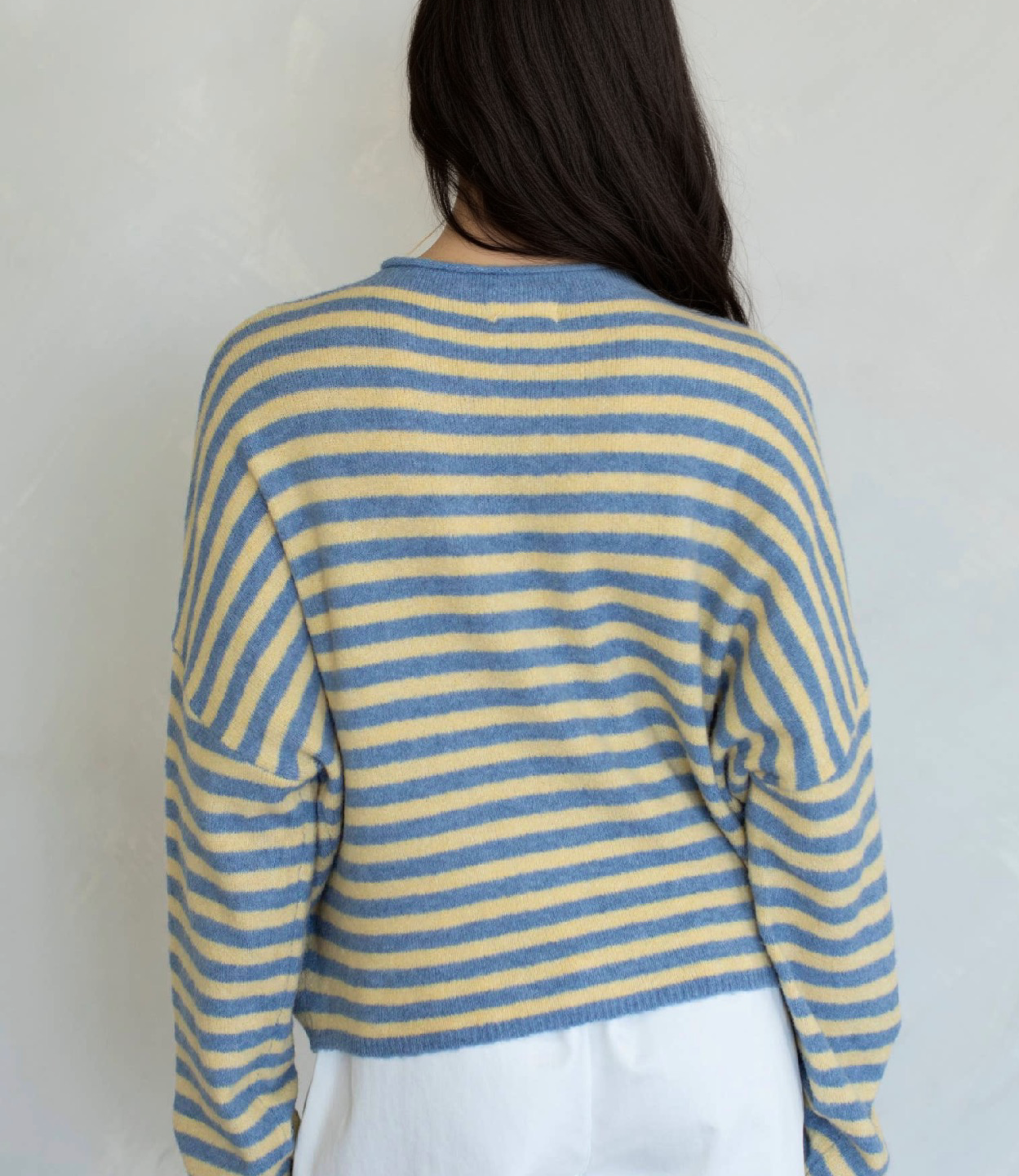 Kasey Striped Pullover - Sun Stripe