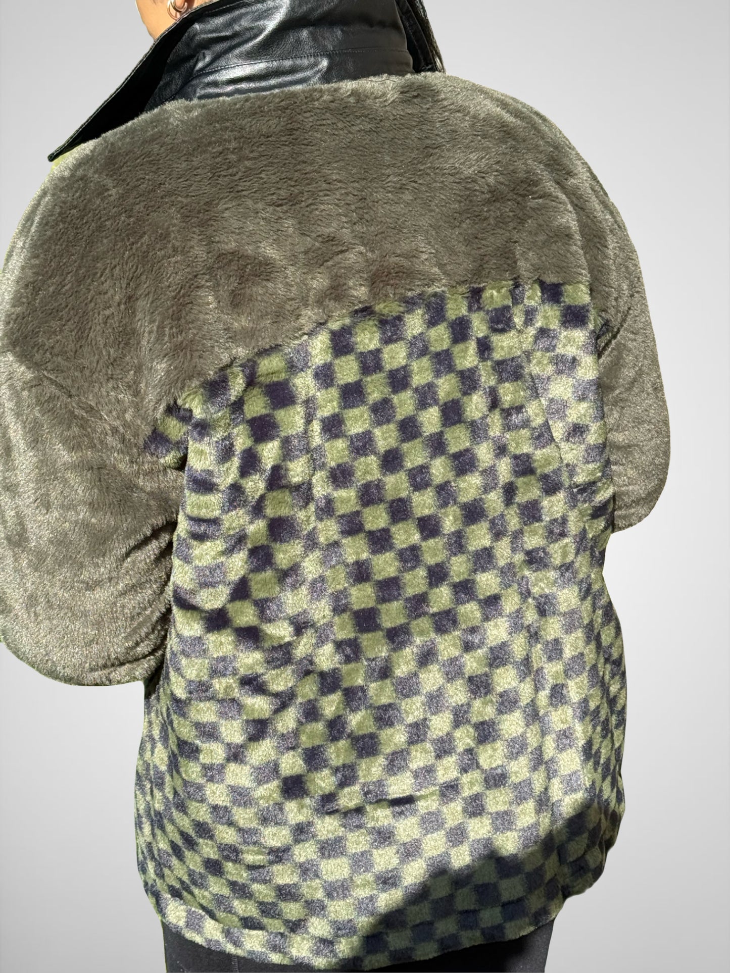 Dani Fleece Checkered Jacket