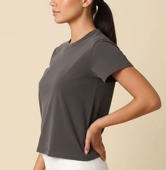 Ivy Vintage Tee| Vintage Black