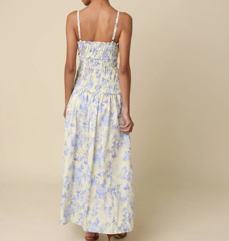 Mia Smocked Maxi Dress