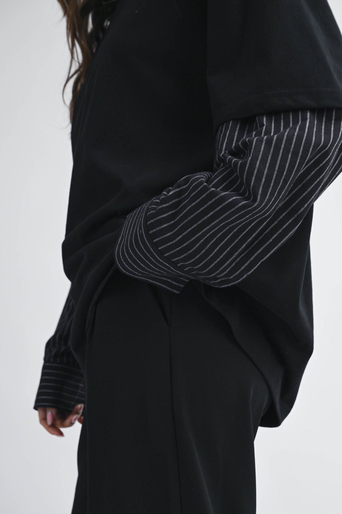 Mix it up Layered Long Sleeve Top