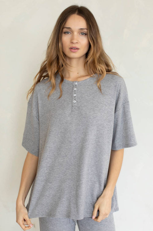 Symone Henley Tee