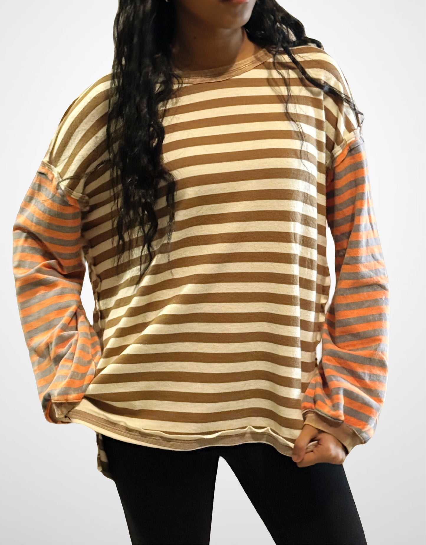Alexis Exposed Seam Knit Pullover