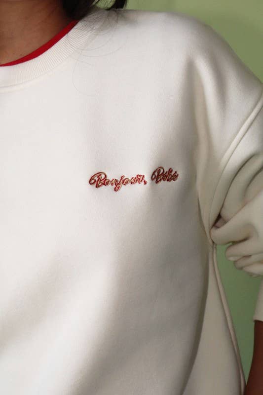 Bonjour Bebe Crewneck