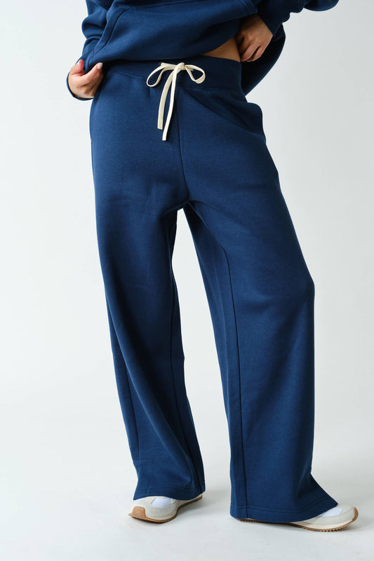 Chance Fleece Sweatpants| Cobalt