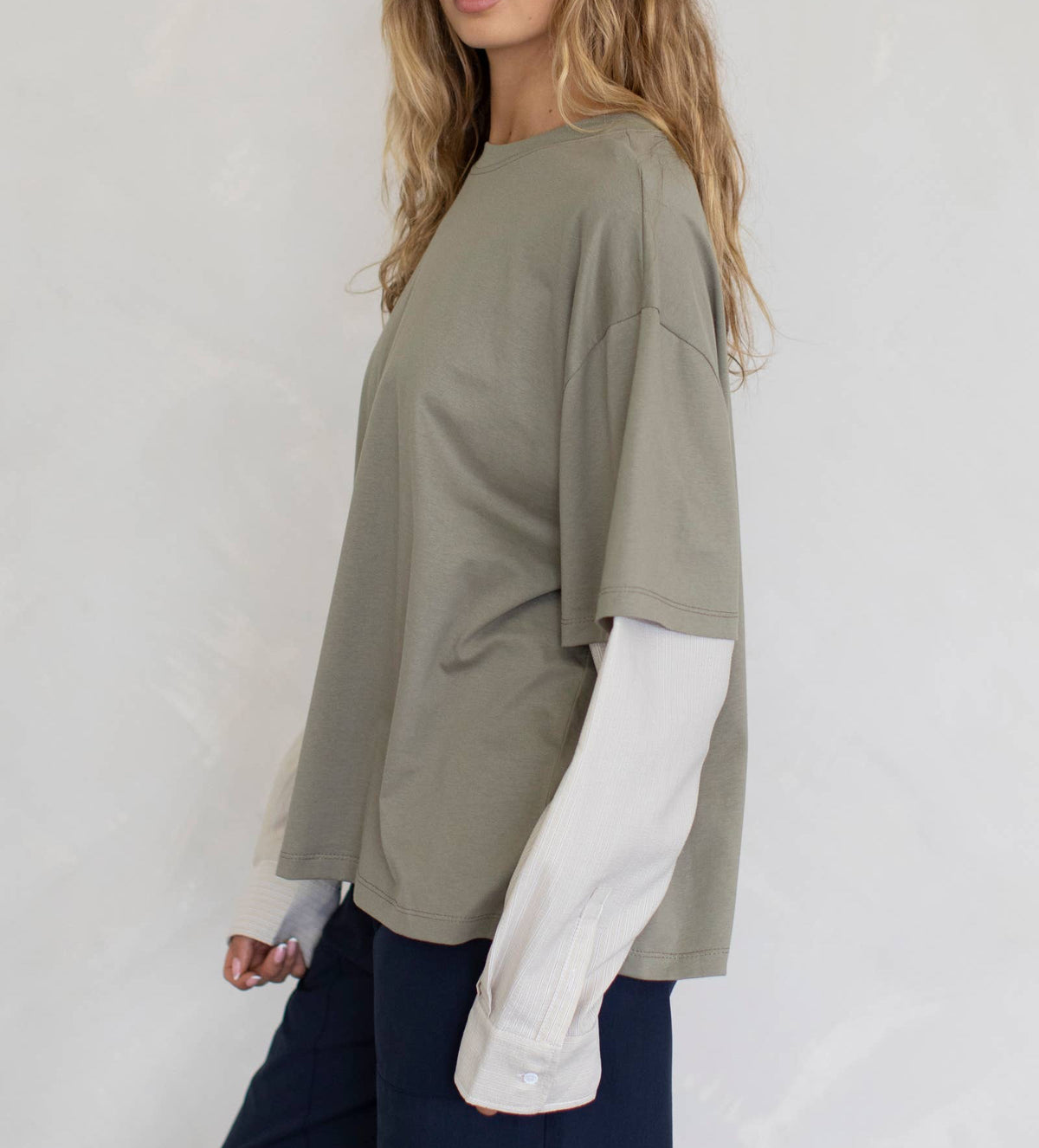 Billie Layered Oversized Shirt