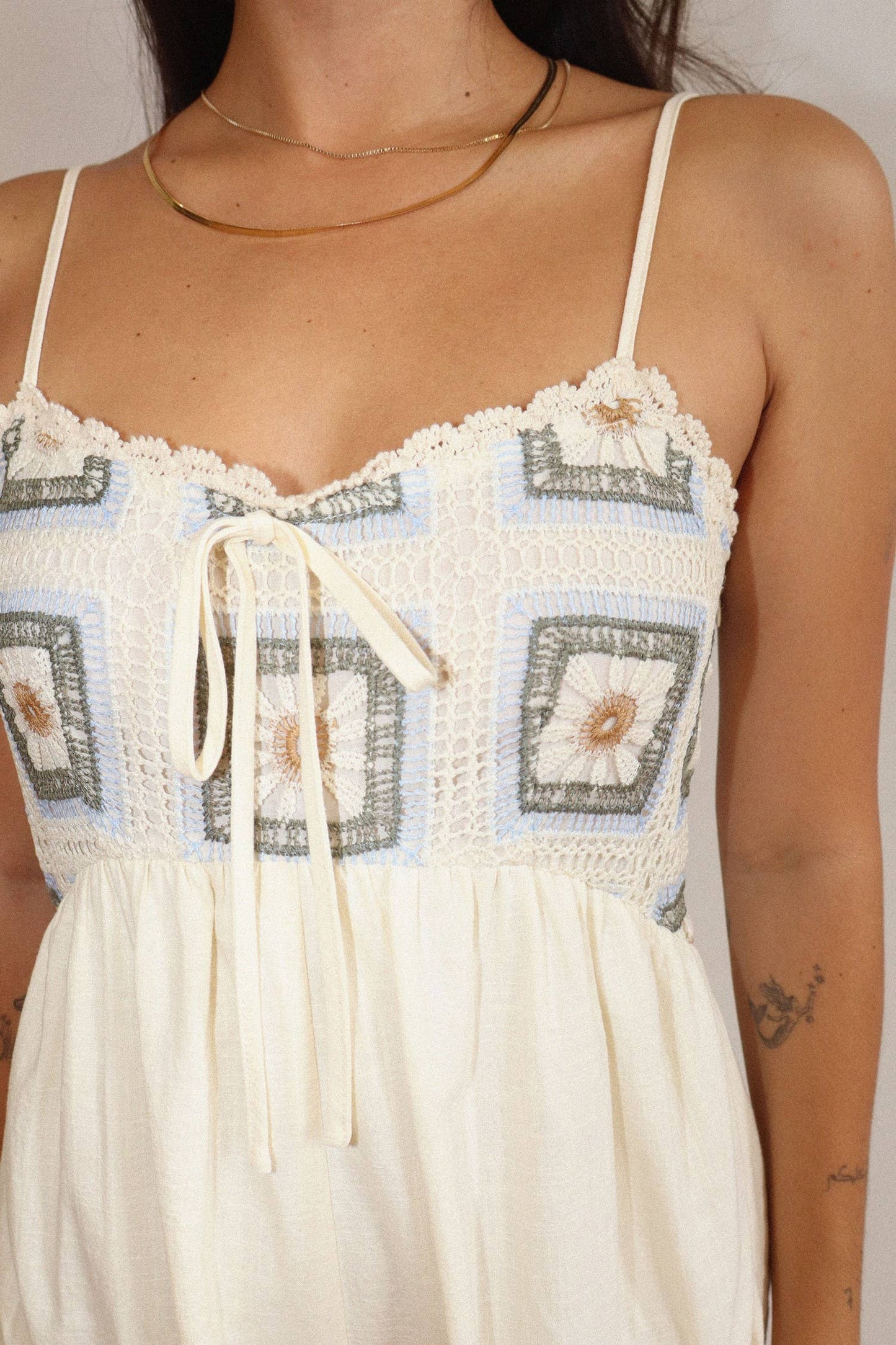 Daisy Crochet Romper
