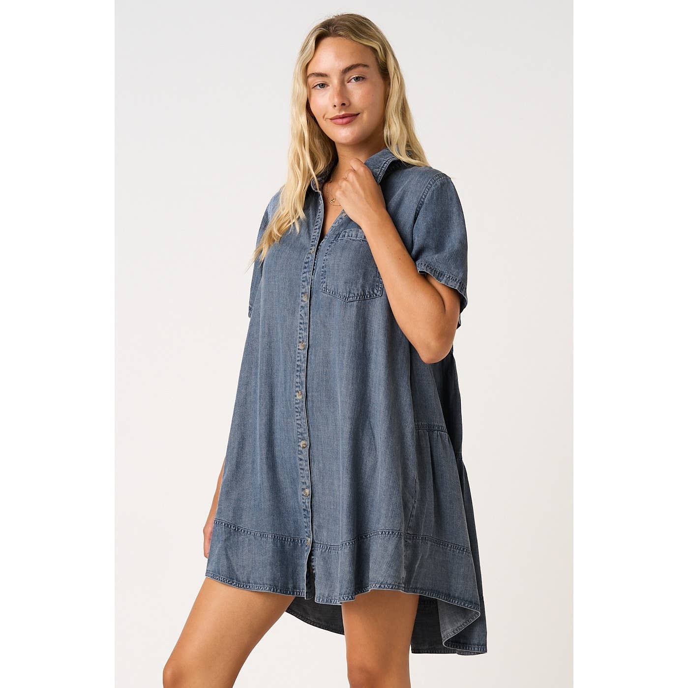Scottie Mini Shirt Dress