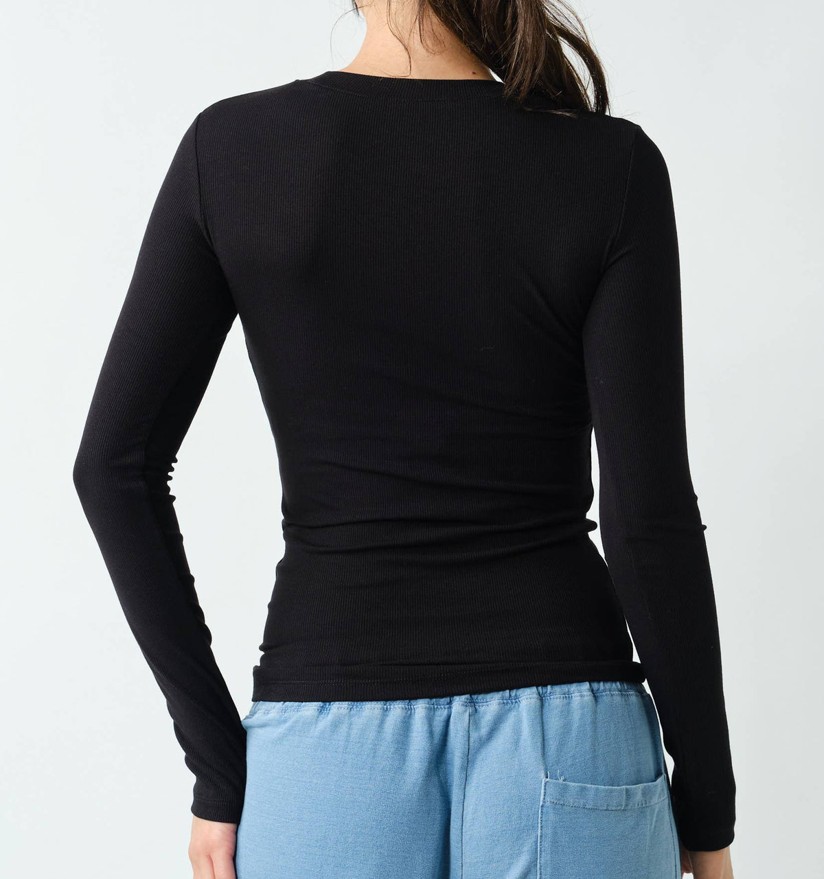 Essential Micro-Ribbed Top