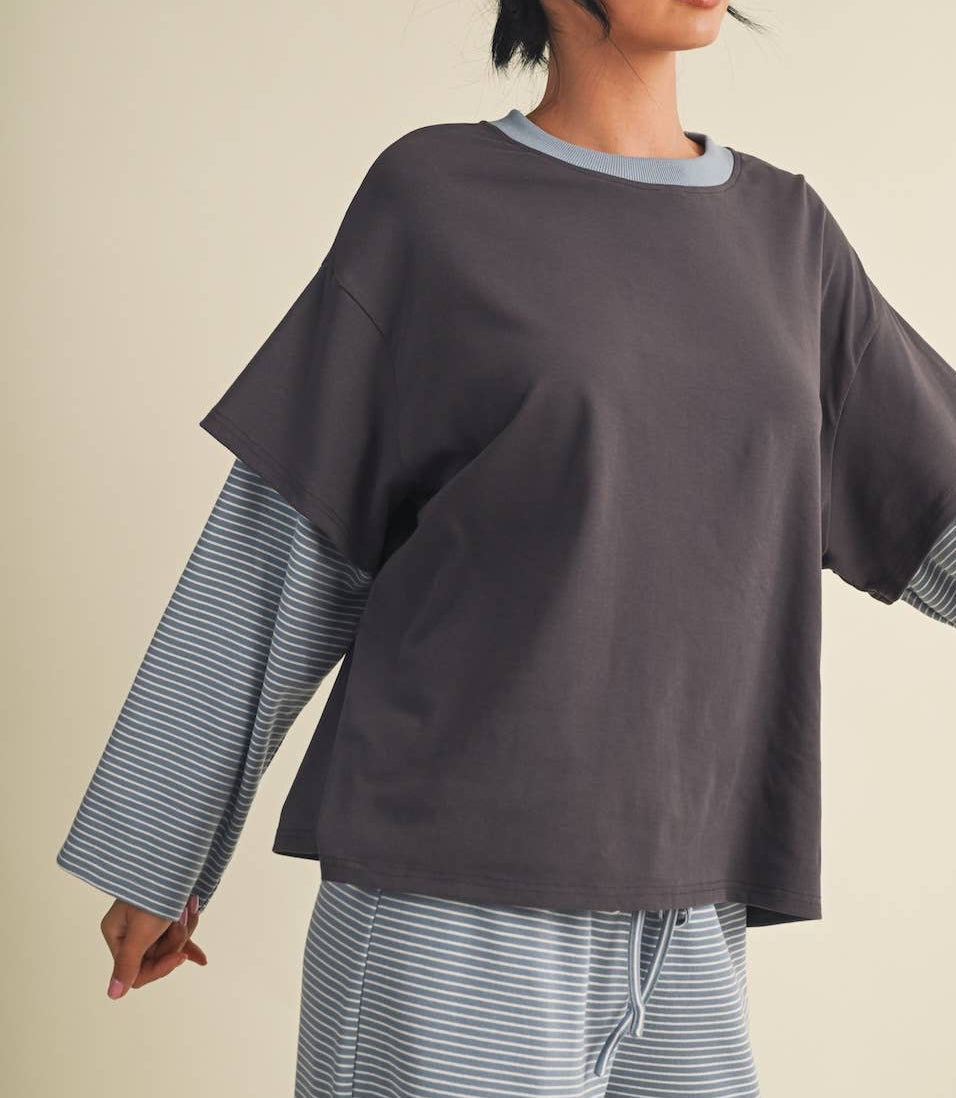 Marley Layered Oversized Tee