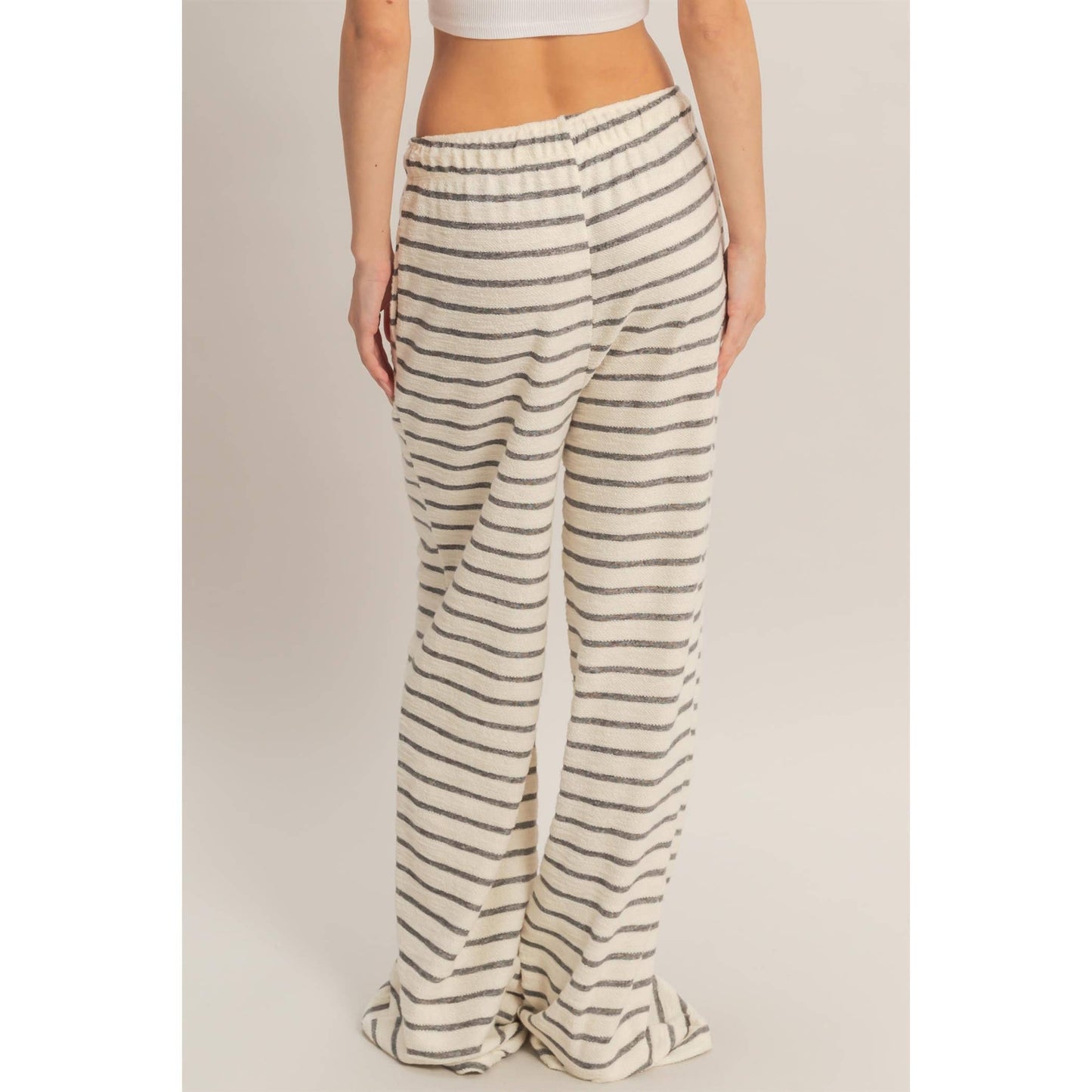Nola Striped Terry Pant