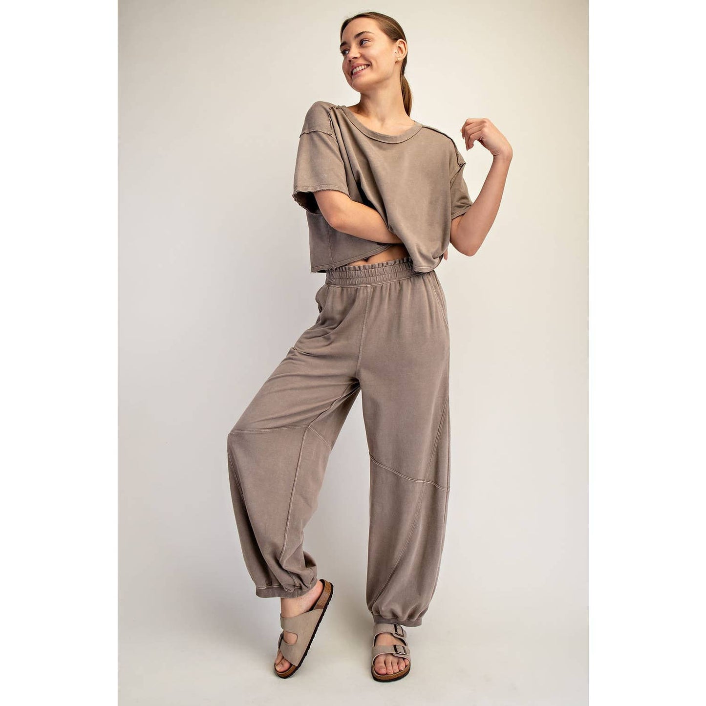 Off-Duty Washed Jogger Pants