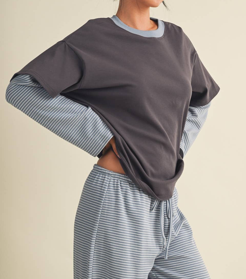 Marley Layered Oversized Tee