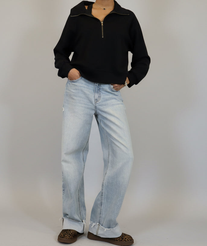 Kayla Baggy Wide Leg Jeans
