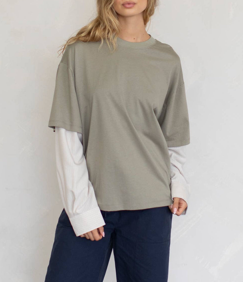 Billie Layered Oversized Shirt