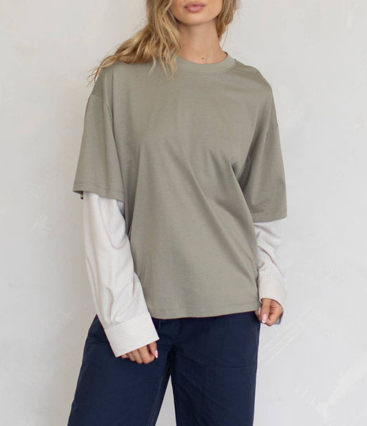 Billie Layered Oversized Shirt