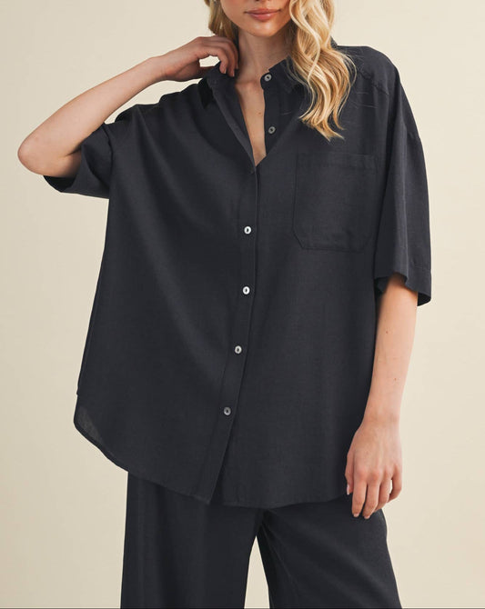 Gloria Button-Up Blouse
