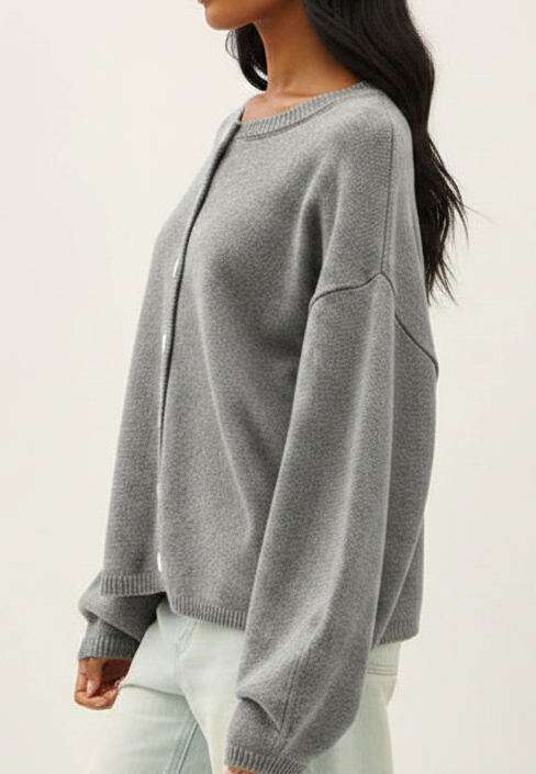 Jessie Cardigan | Heather Grey
