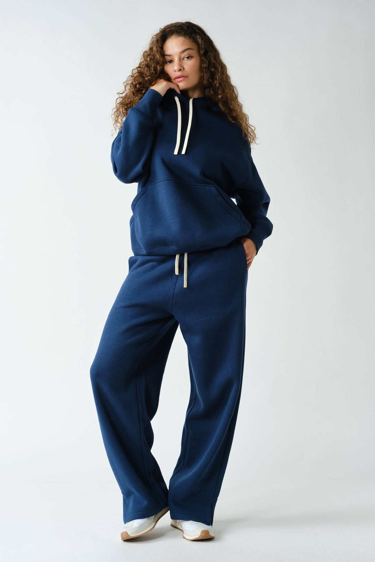 Chance Fleece Hoodie | Cobalt