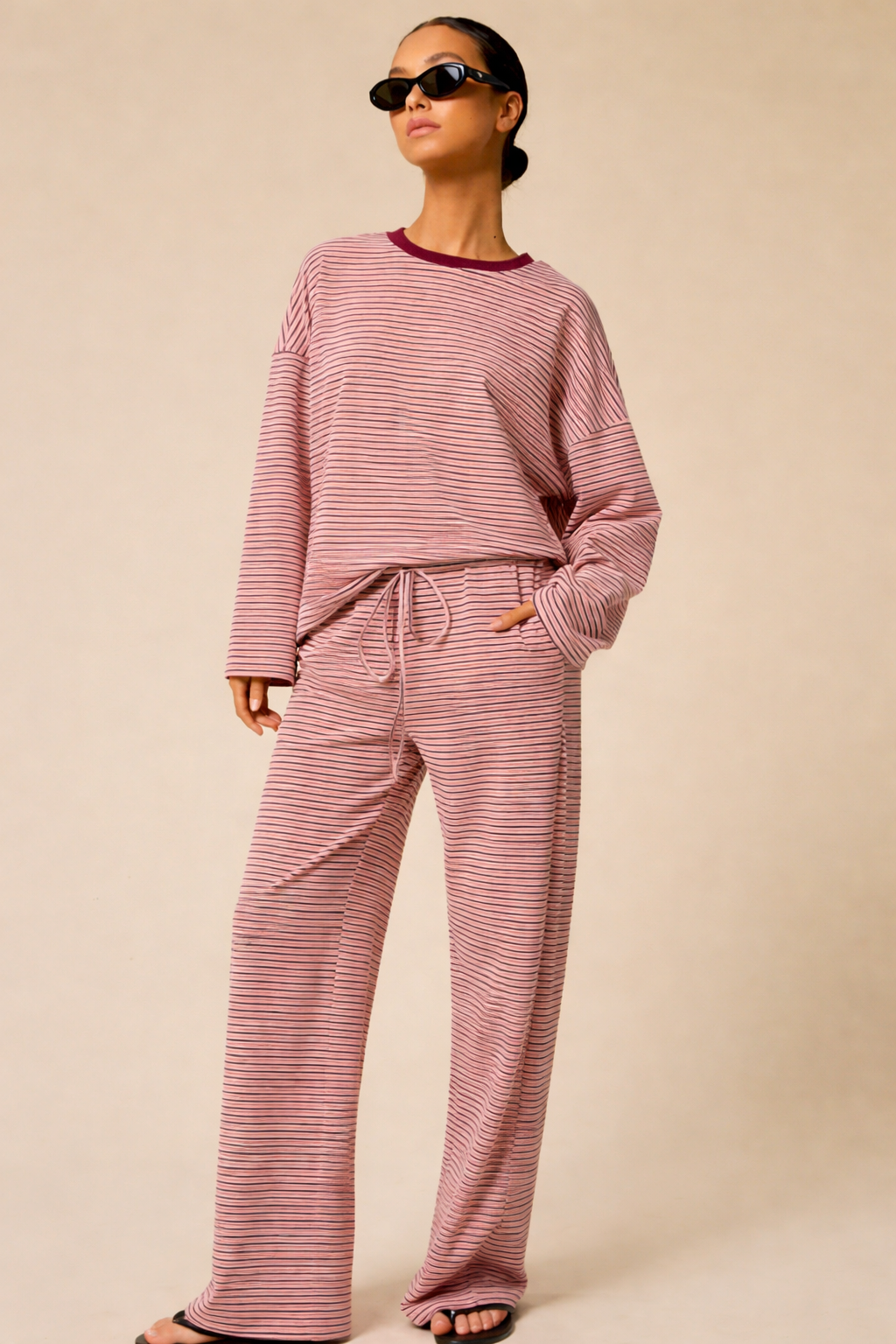 Everyday Striped Set | Berry