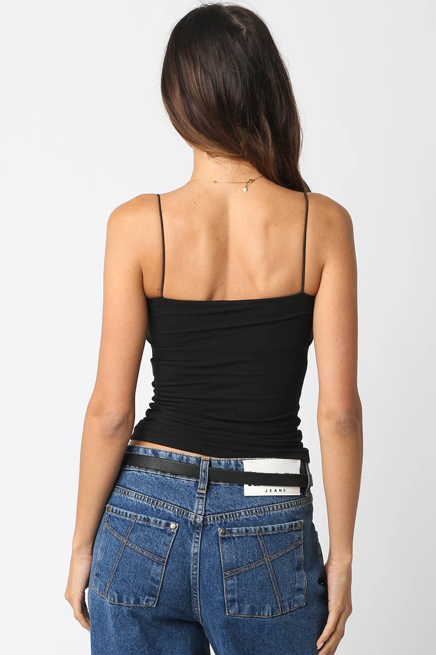 Emory Tank Top | Black