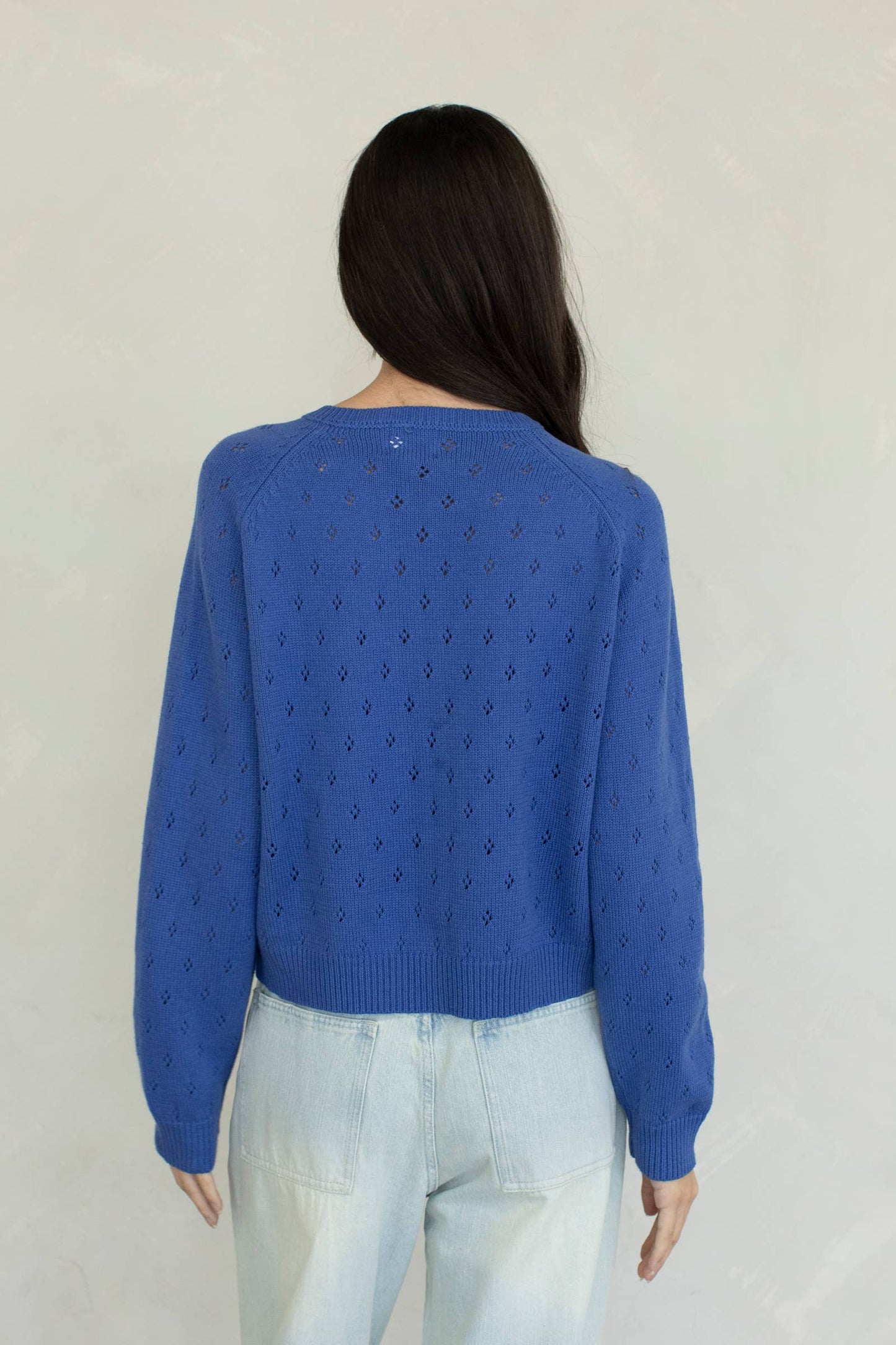 Daisy Eyelet Cardigan