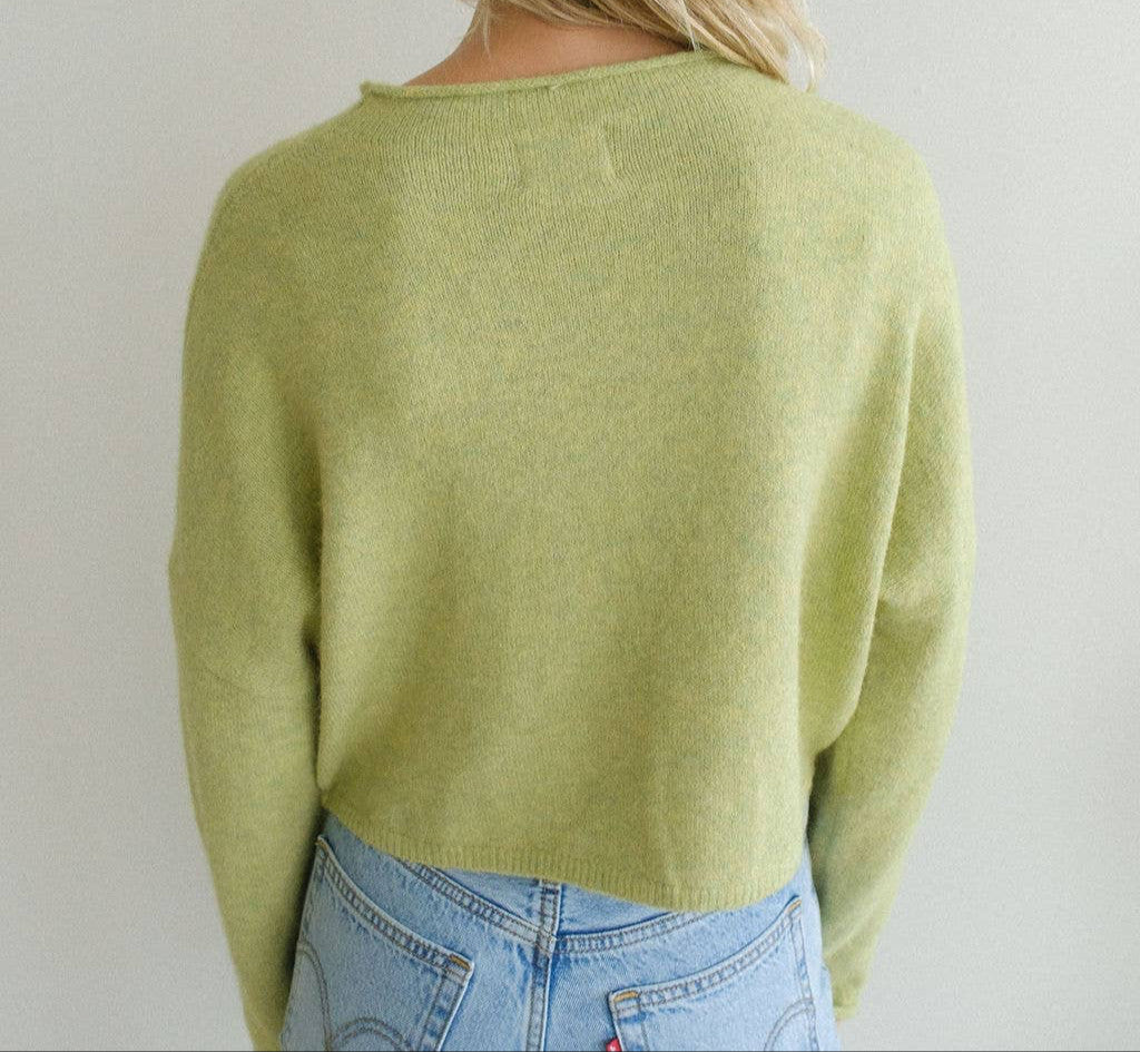 Kami Cardigan | Key Lime