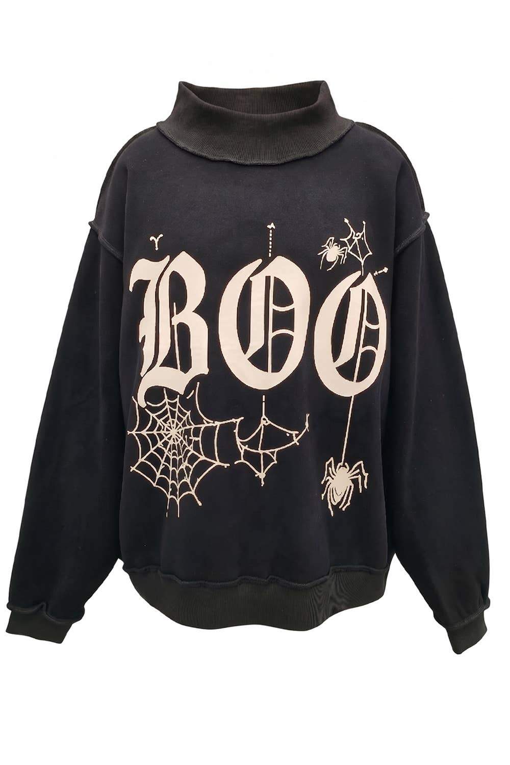 BOO Reversible Mock Neck
