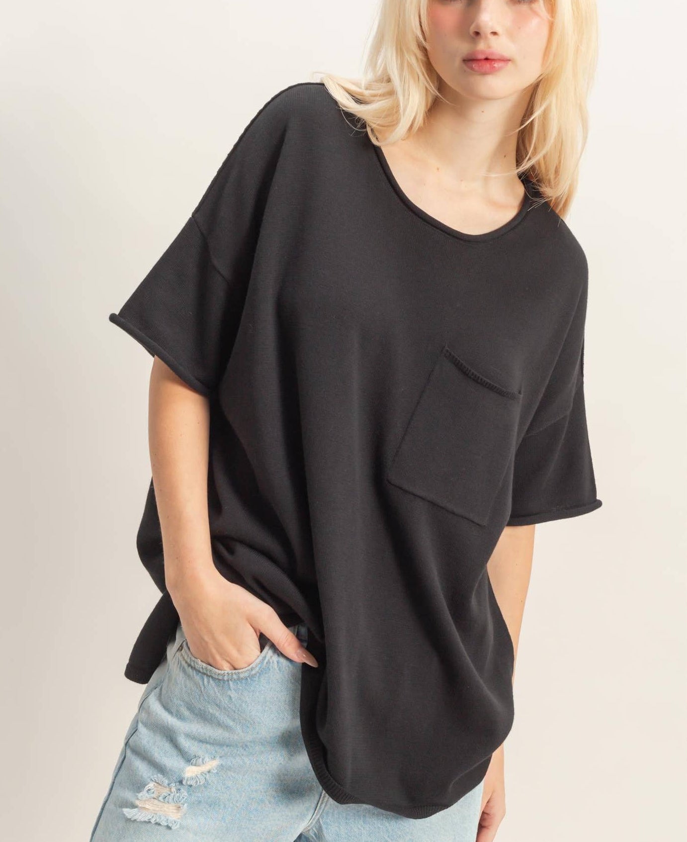 Workday Pocket Tee | Black