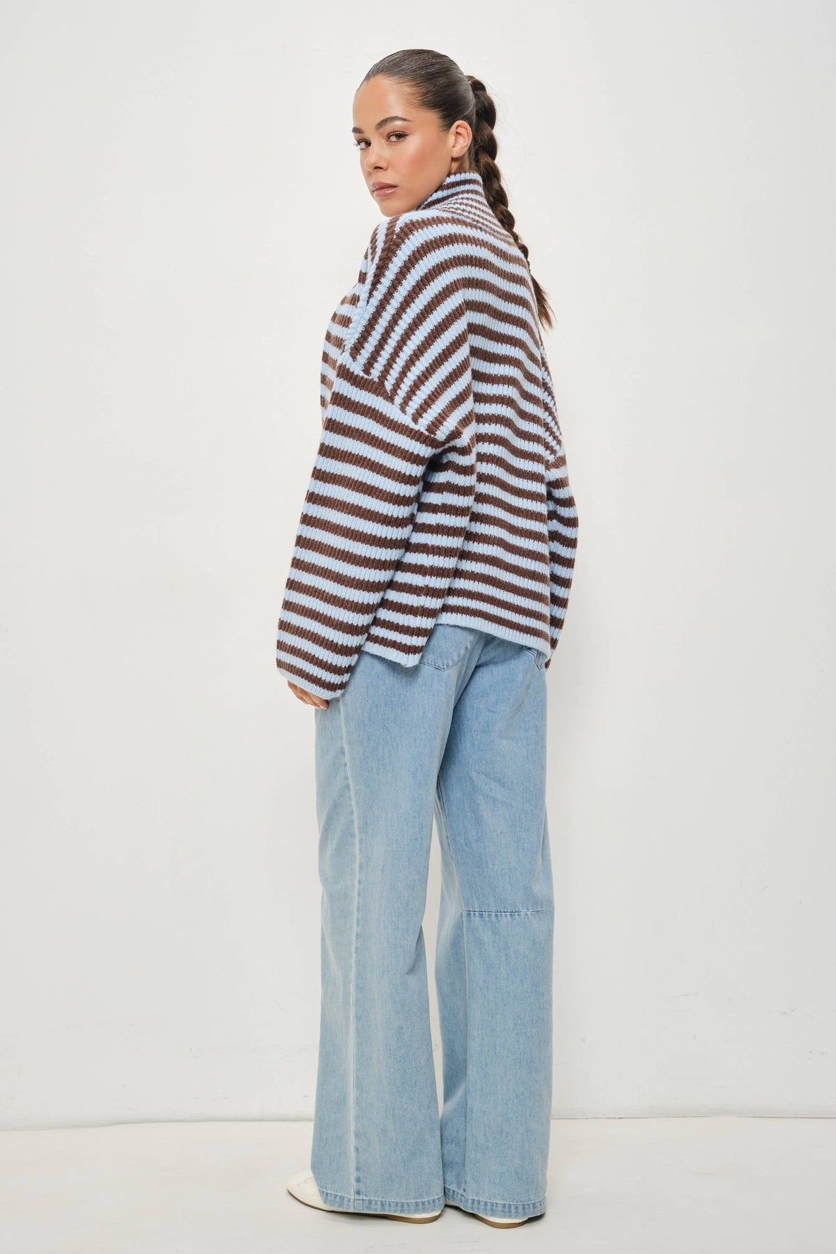 Lyla Mock Neck Cardigan