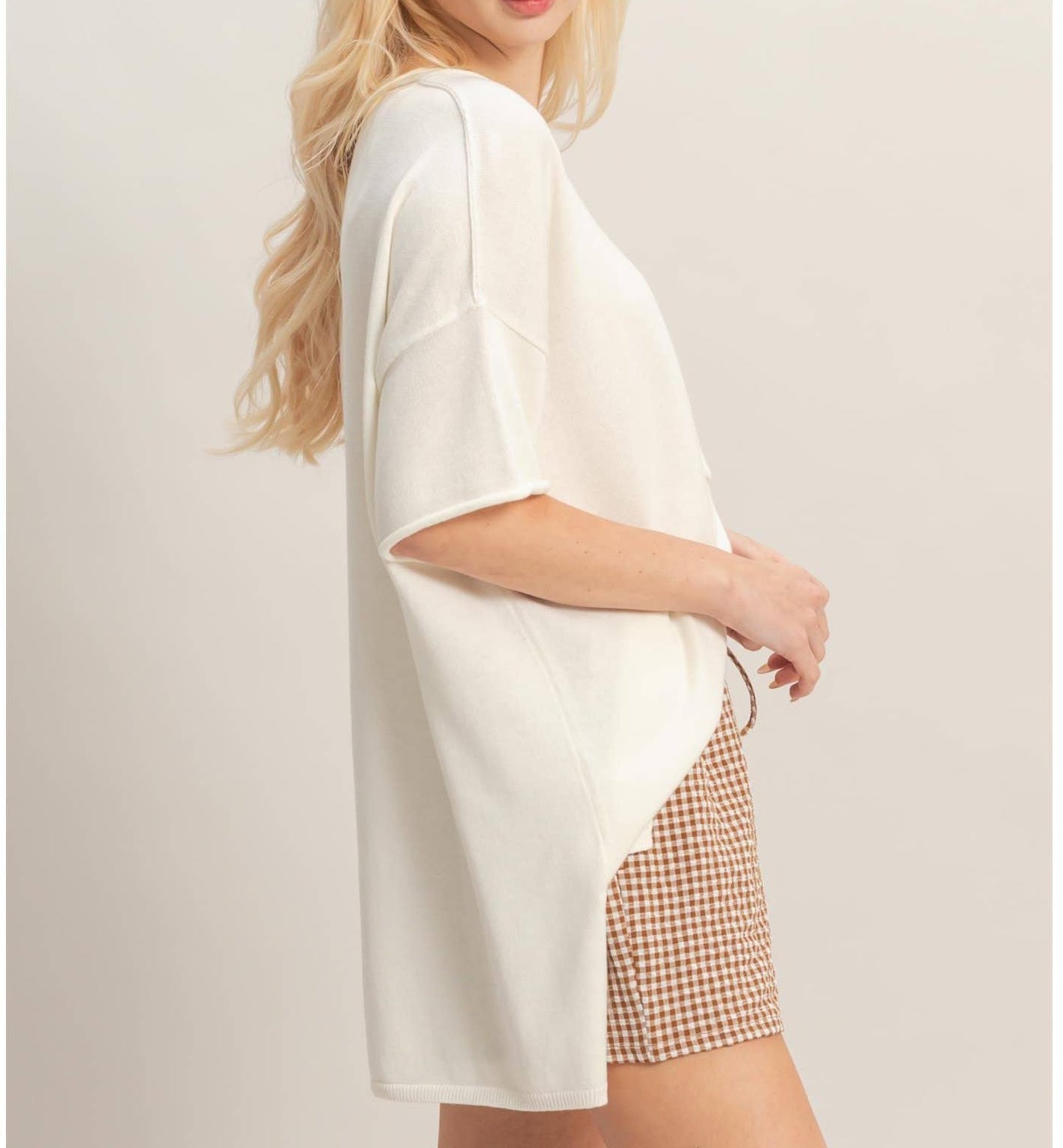 Workday Pocket Tee | Cream