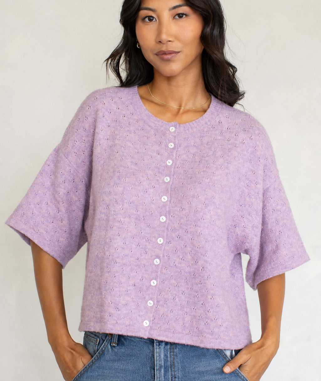 Bella Pointelle Cardigan