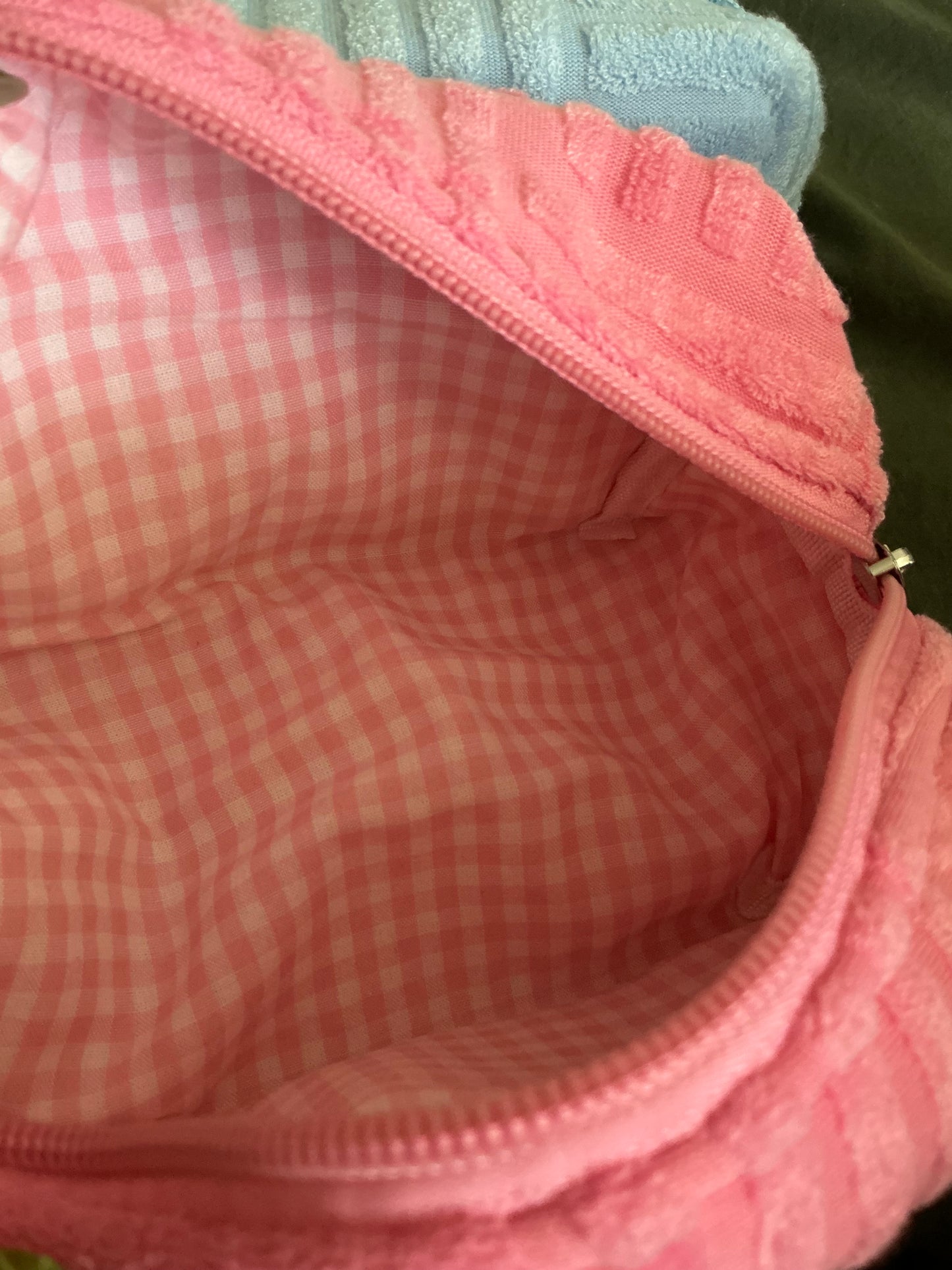 Textured Tile Toiletry Bag | Rose